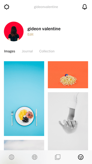 VSCO profile